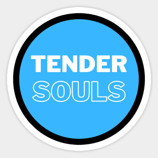 Tender Souls - Blue Sticker